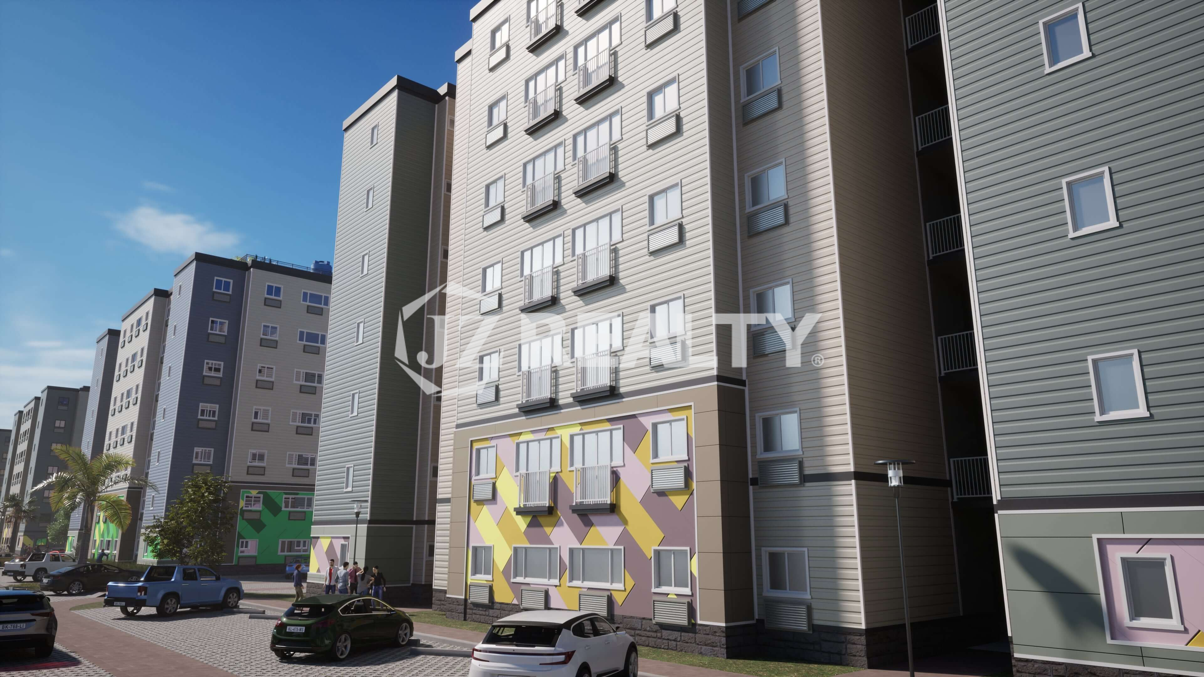 port au prince 2 bedroom condo outer look