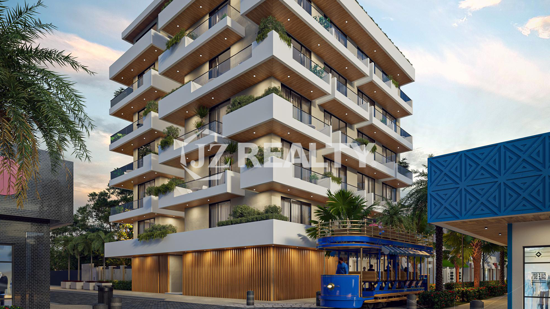 Single 1 Residences 1 Bedroom Condo Property Plan Real Estate Aruba