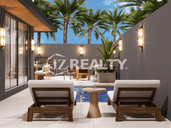 Villa ORQ 18 Orquidea Residences 4 Bedroom Villa Nodosa pool View