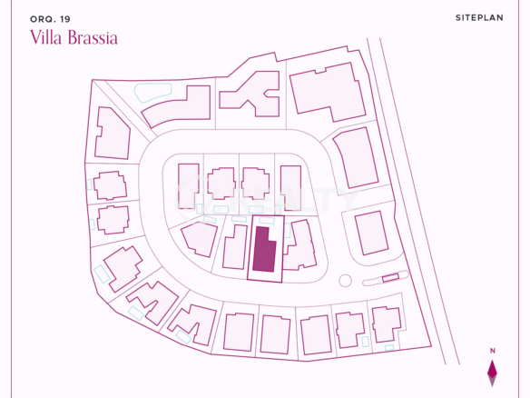 Villa ORQ 19 Orquidea Residences 3 Bedroom Villa Brassia Plan Layout View