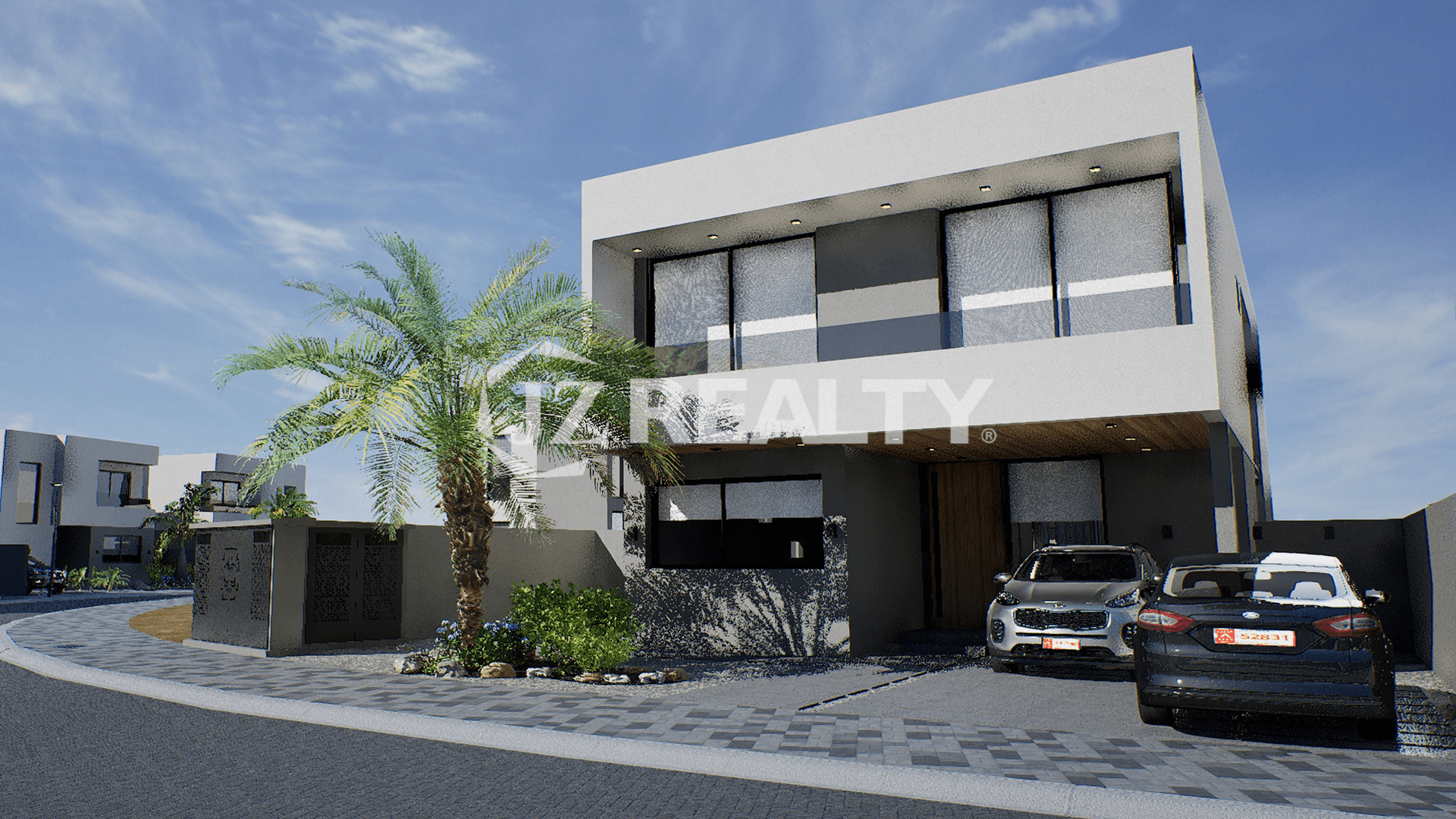 Villa ORQ 19 Orquidea Residences 3 Bedroom Villa Brassia Roadside View