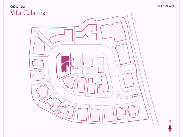Villa ORQ 22 Orquidea Residences 3 Bedroom Villa Calanthe plan layout View