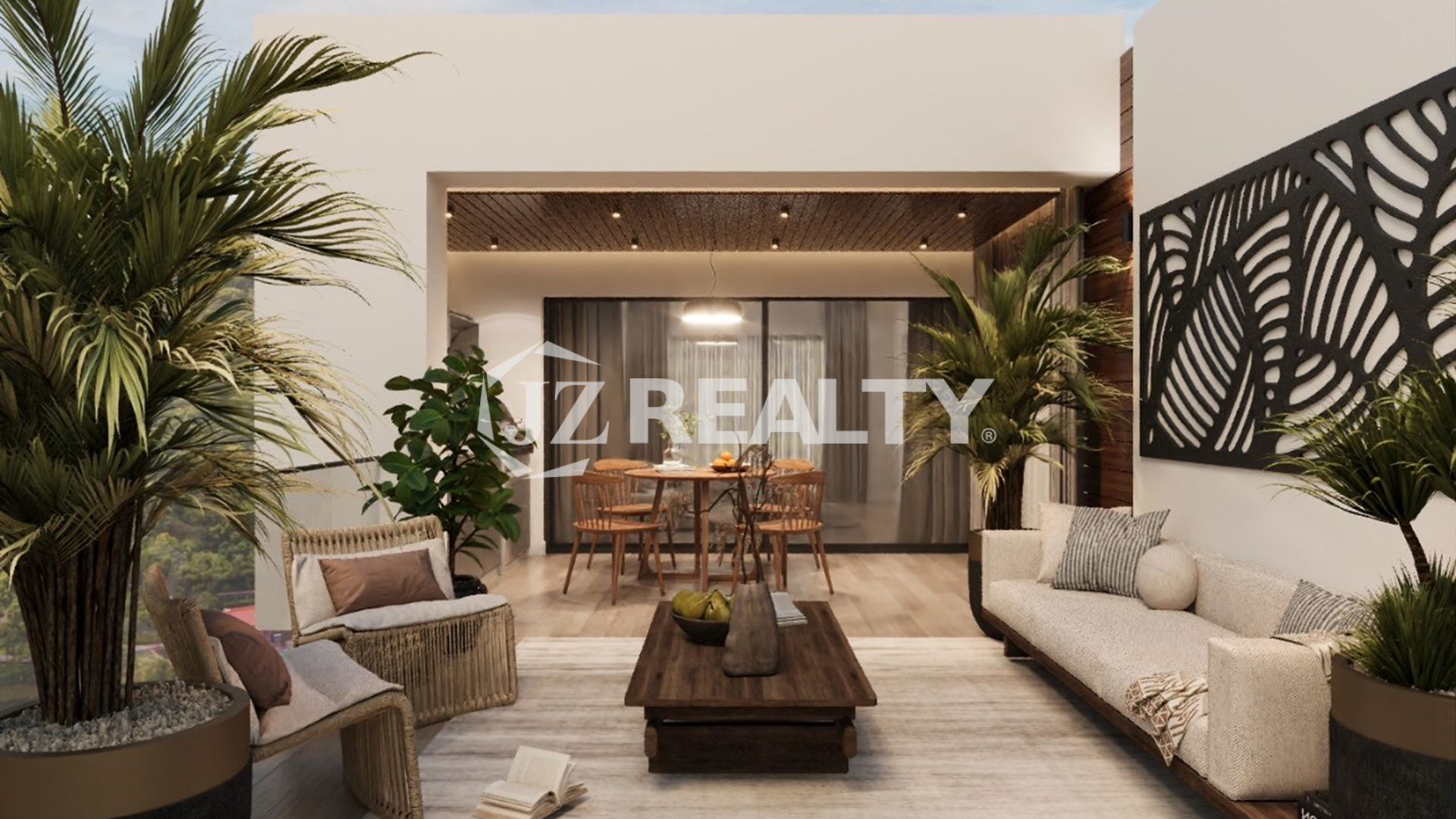 Villa ORQ 24 Orquidea Residences 3 Bedroom Villa Pleione balcony VIew