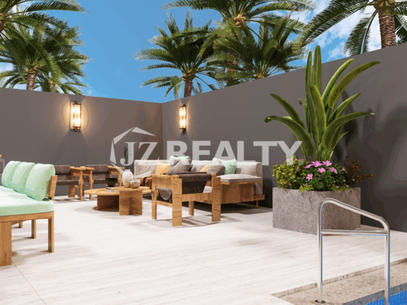 Villa ORQ 24 Orquidea Residences 3 Bedroom Villa Pleione garden VIew
