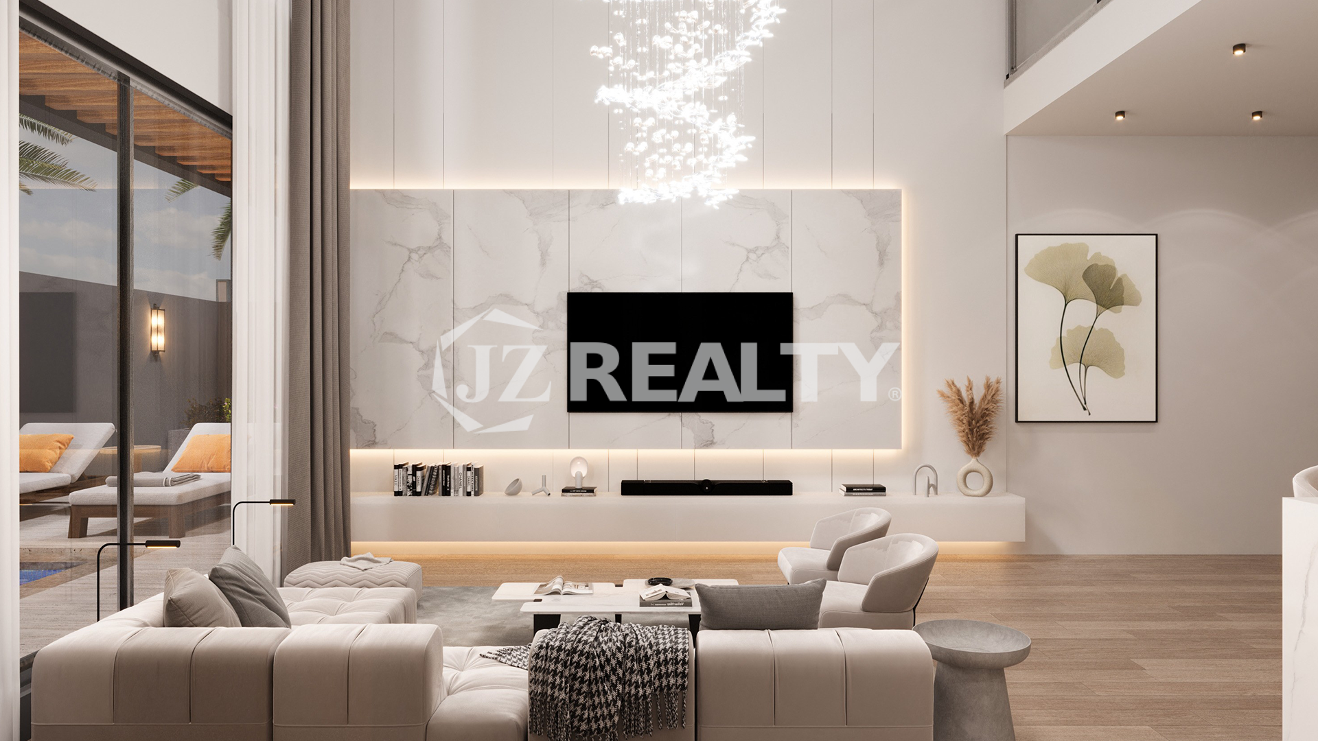 Villa ORQ 24 Orquidea Residences 3 Bedroom Villa Pleione living room VIew
