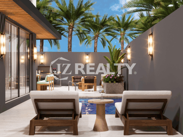 Villa ORQ 24 Orquidea Residences 3 Bedroom Villa Pleione pool VIew