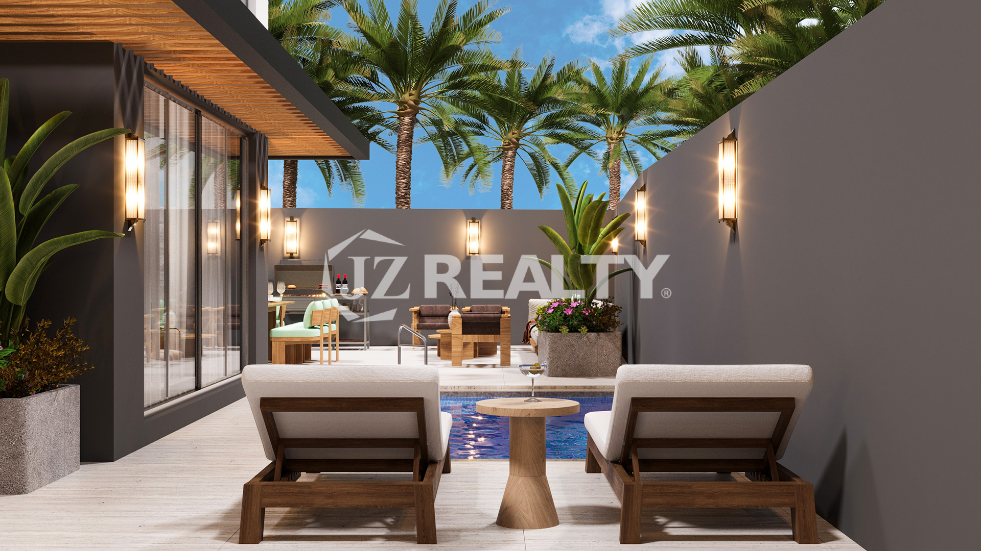 Villa ORQ 24 Orquidea Residences 3 Bedroom Villa Pleione pool VIew
