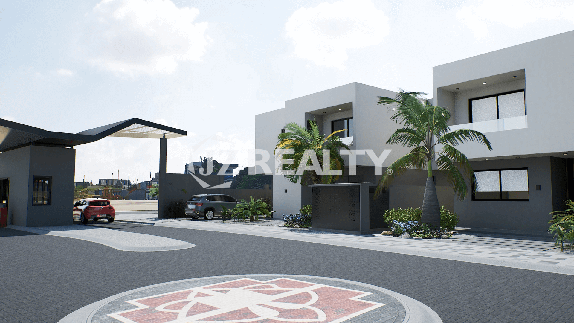 Villa ORQ 4 Orquidea Residences 3 Bedroom Villa Vanda Entrence Gate VIew