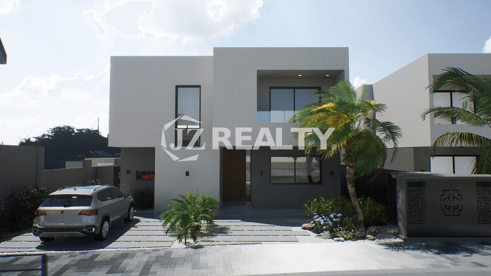 Villa ORQ 4 Orquidea Residences 3 Bedroom Villa Vanda front view