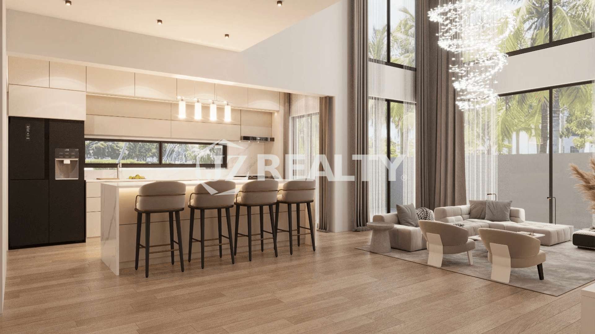 Villa ORQ 4 Orquidea Residences 3 Bedroom Villa Vanda Living Room