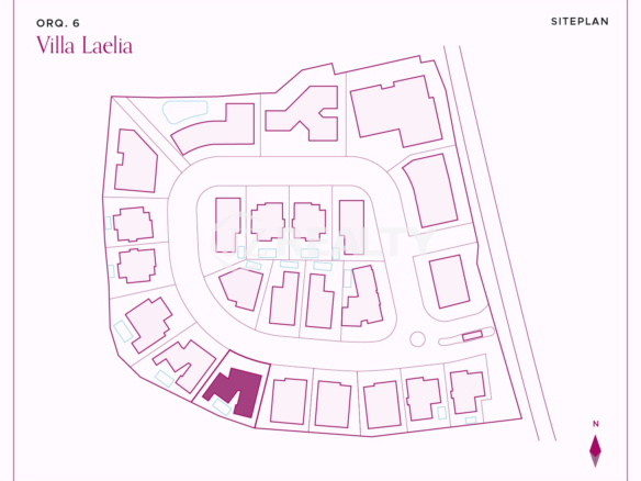 Villa ORQ 6 Orquidea Residences 3 Bedroom Villa Laelia layout view