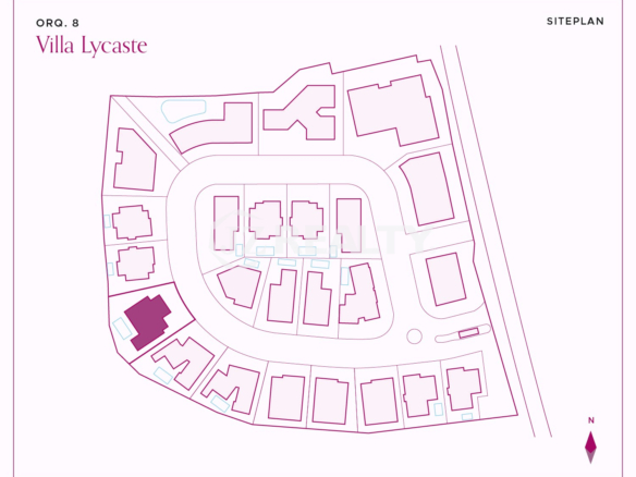Villa ORQ 8 Orquidea Residences 3 Bedroom Villa lycaste layout plan