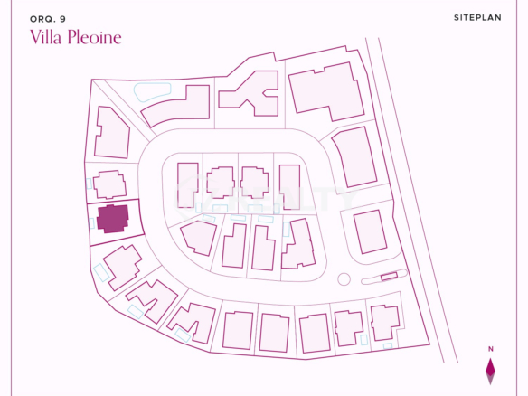 Villa ORQ 9 Orquidea Residences 3 Bedroom Villa Pleione Plan layout
