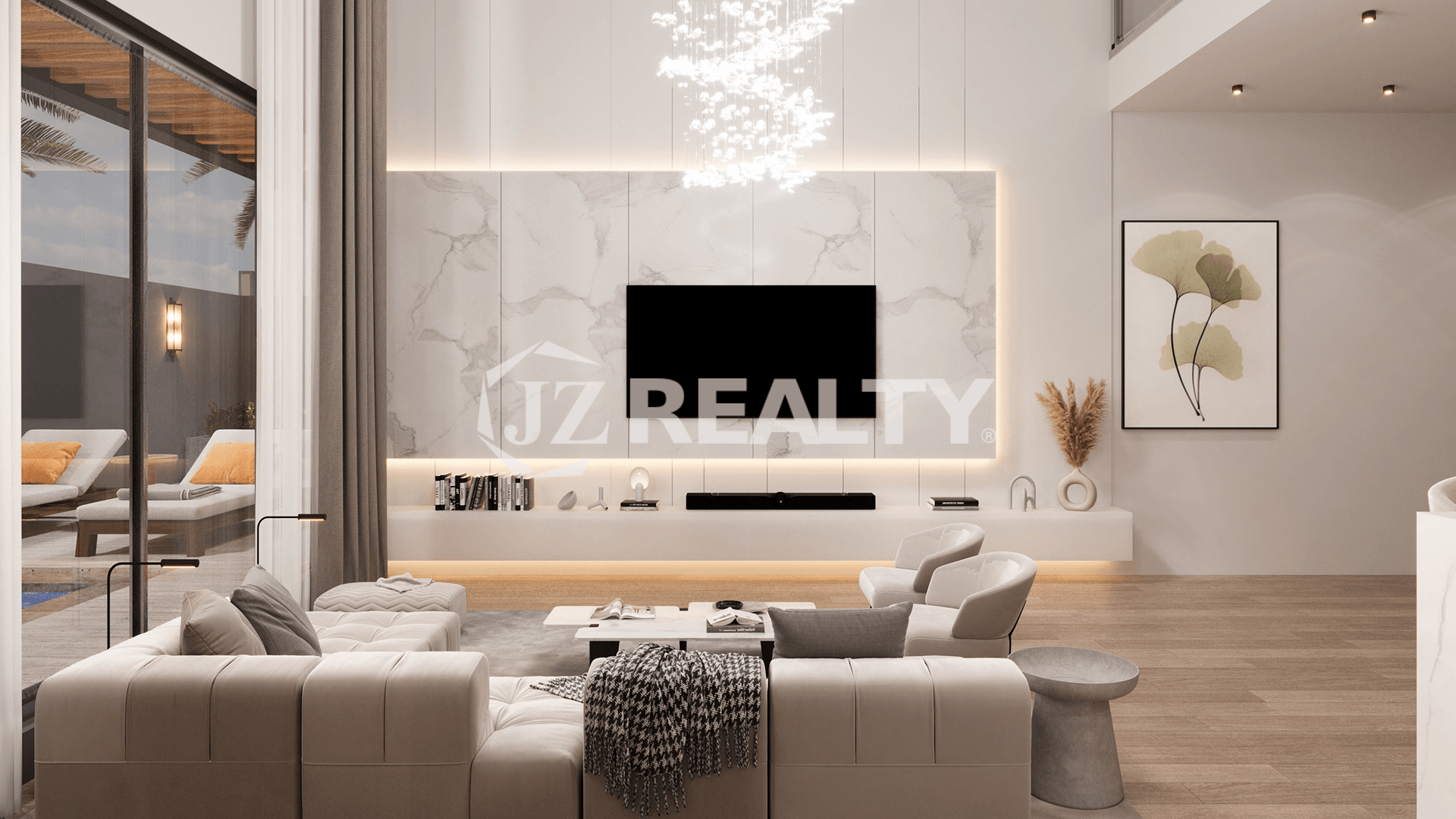 Villa ORQ 9 Orquidea Residences 3 Bedroom Villa Pleione living area