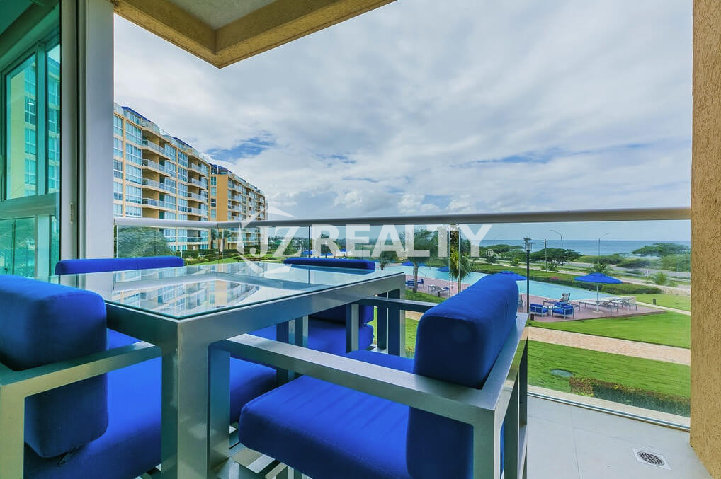 Condo Unit 425 Blue Residences Balcony Area