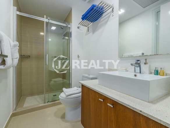 Condo Unit 425 Blue Residences Bath Room Area
