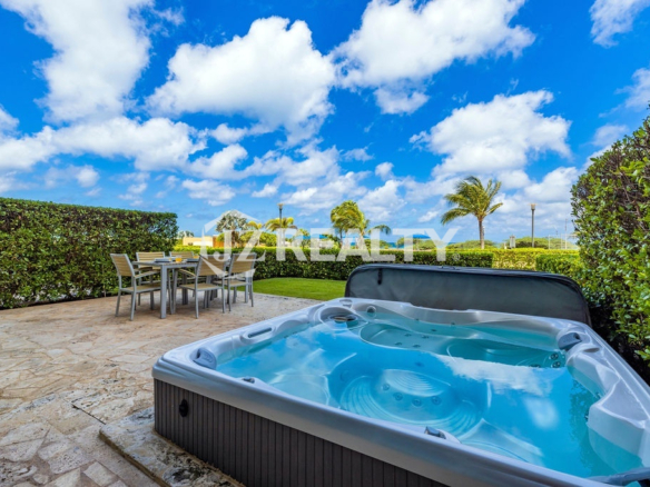 Condo Unit 425 Blue Residences Outside Pool View
