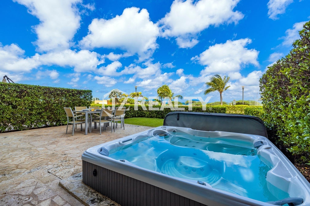 Condo Unit 425 Blue Residences Outside Pool View