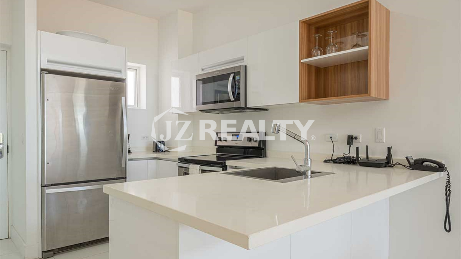 aruba life unit 404 condominium noord aruba 1 bedrooms kitchen