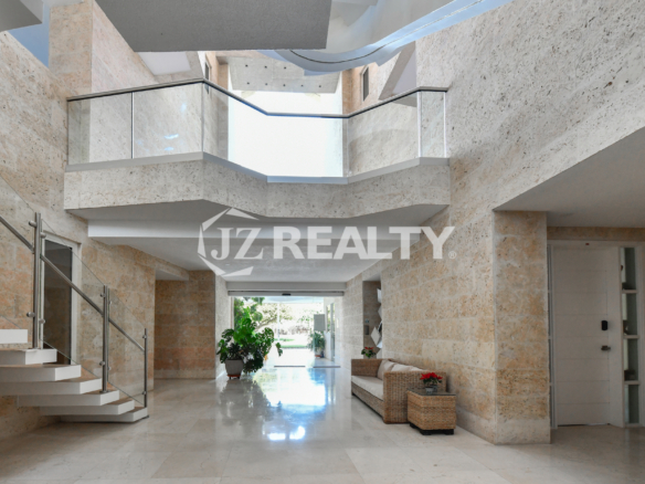 Modern interior design with high-end fixtures at Coral Shell Condo in Oranjestad, Aruba