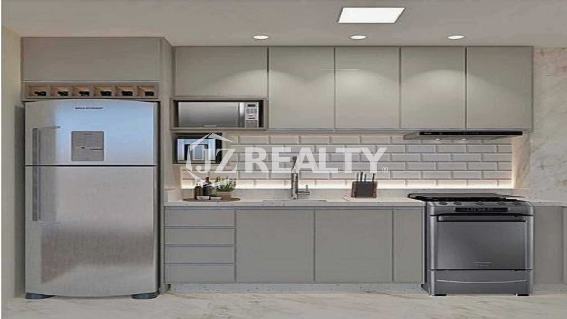 Condo 1-3 Saint Germain Bldg 2-bed Kitchen Area