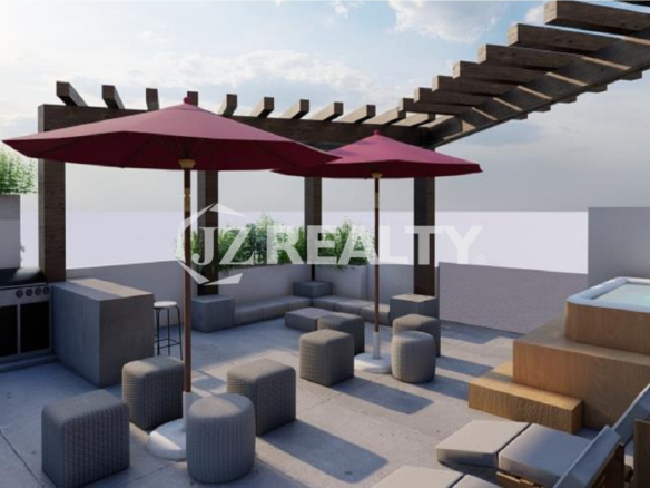 Condo C-1 Saint Germain Bldg Open Modern Rooftop Lounge