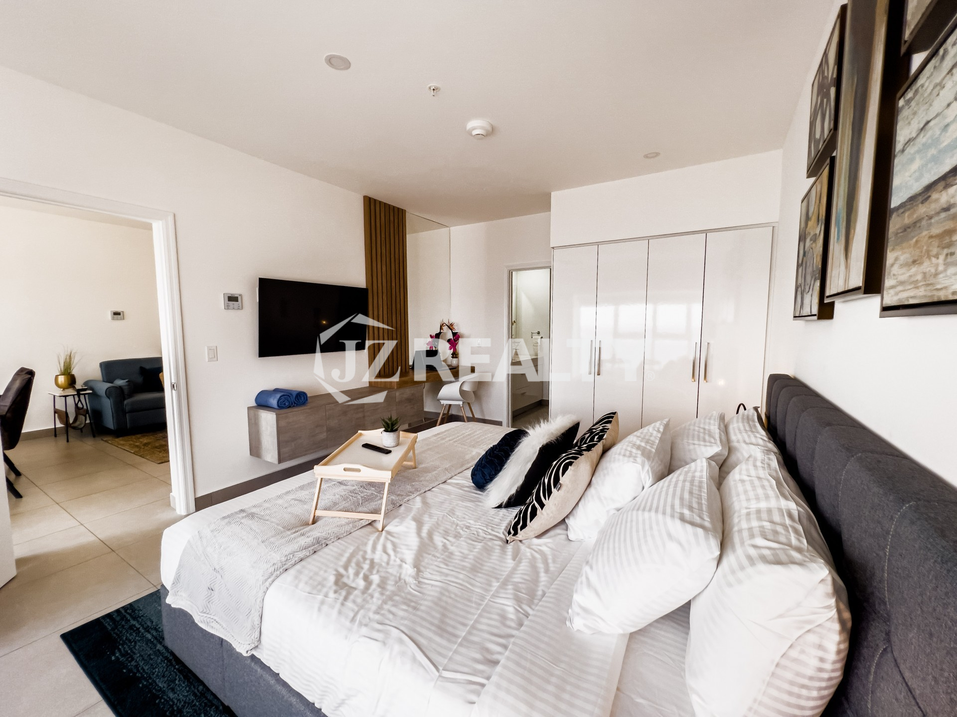 Condo 604 Harbour House 3-Bed Bedroom View