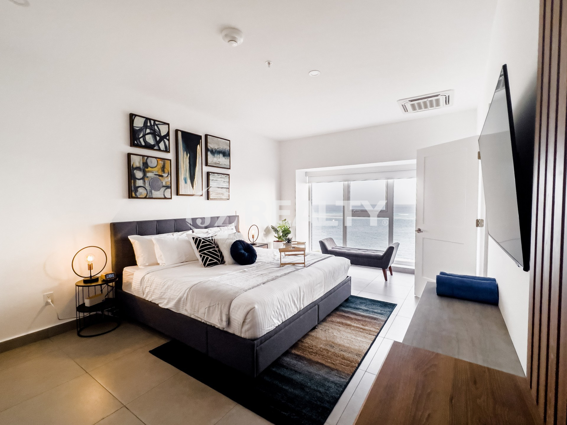 Condo 604 Harbour House 3-Bed Master Bedroom View