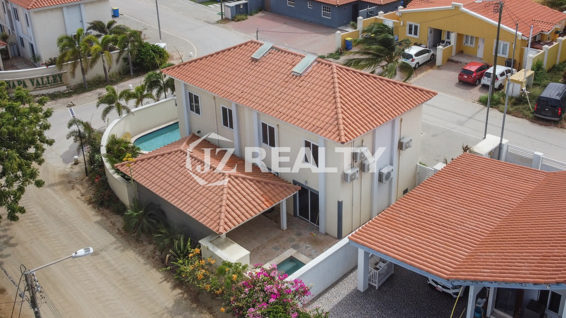 Townhouse 1B Napa Valley Residences 3-bed Aerial View