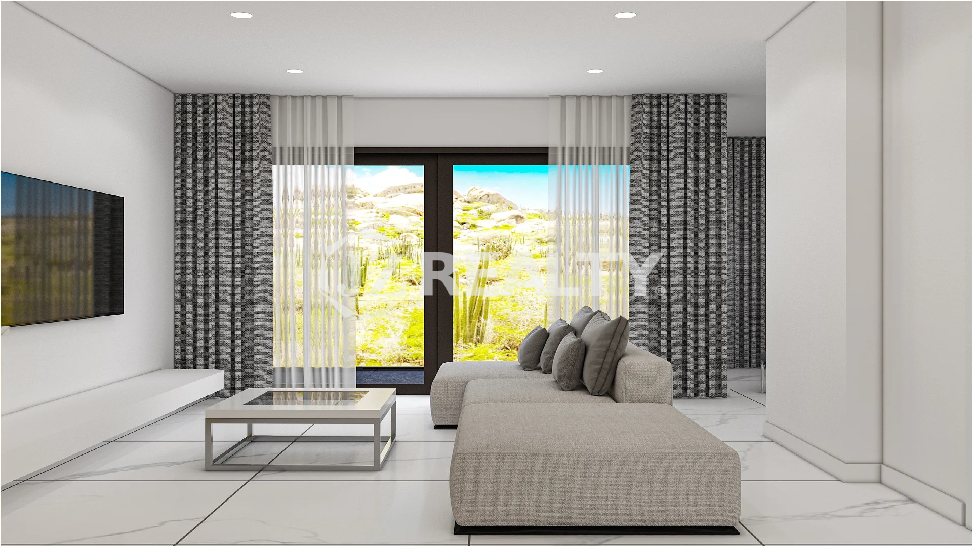 Condo 210 ORA Residence 3-bed Living Area View