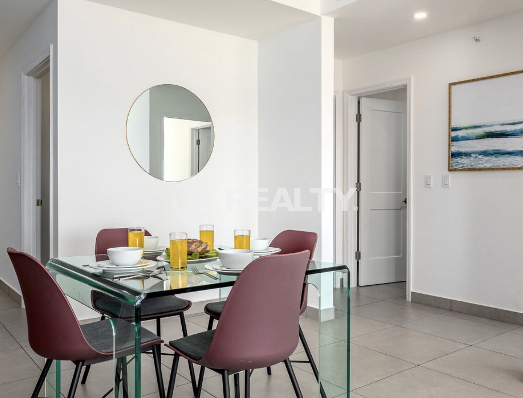 Dining Area with Modern Decor