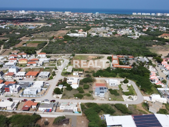 Street view of Lot 27 showing spacious 512 m² land parcel ready for building