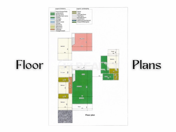 house Colina Santa Marta 5-bed Floor Plan View