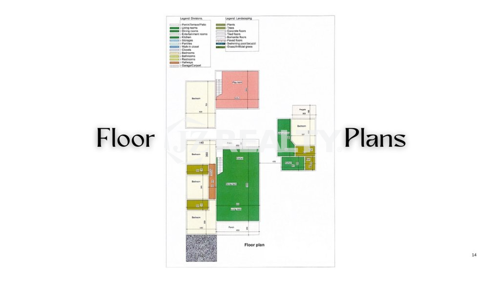 house Colina Santa Marta 5-bed Floor Plan View