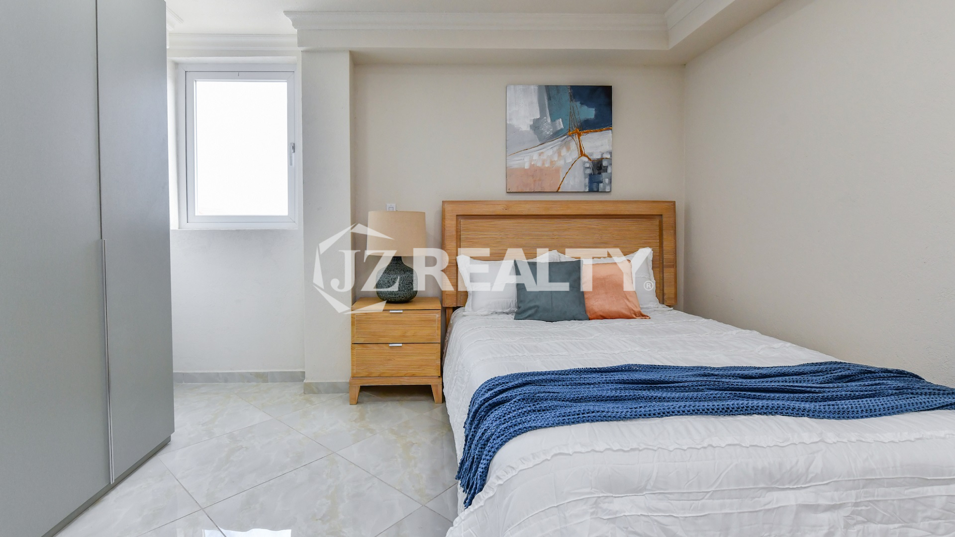 condo 211 master room with coastal design elements