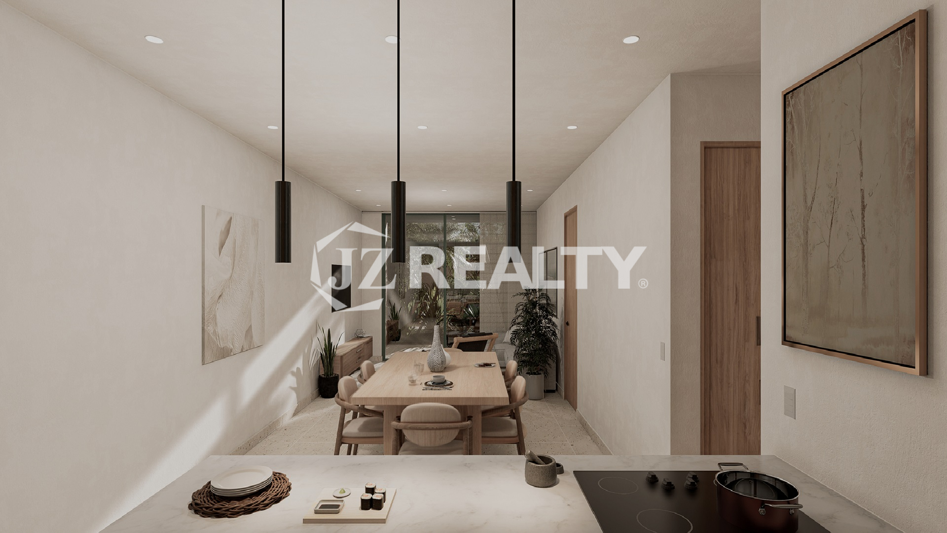 washington-garden-residences-condo-type-a-living-area-real-estate-aruba