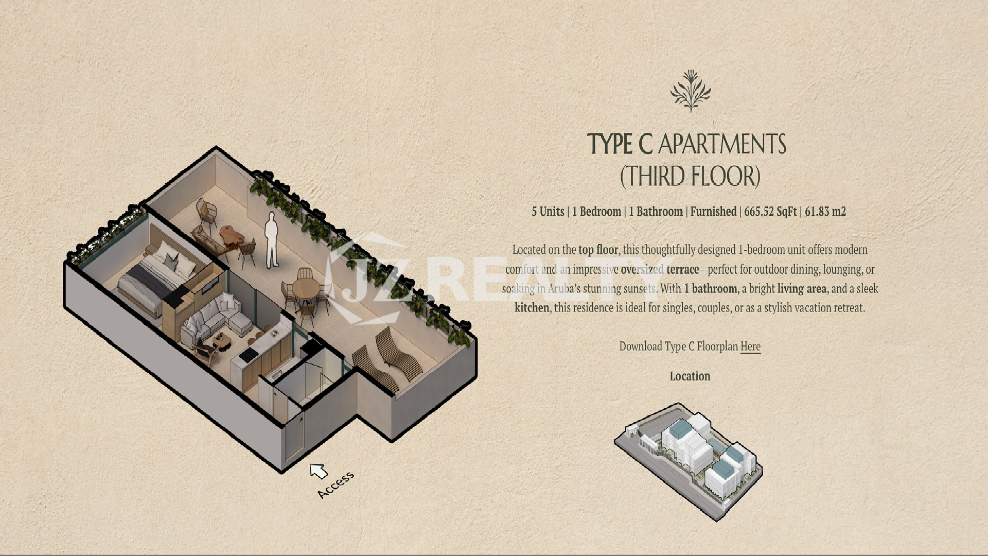 washington-garden-residences-condo-type-c-real-estate-aruba