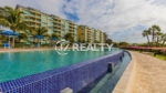 condo Blue Aruba pool area infinity swimming pool