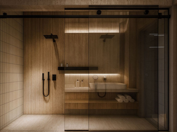 Condo Unit B-204 L’Aquila Residences children bathroom