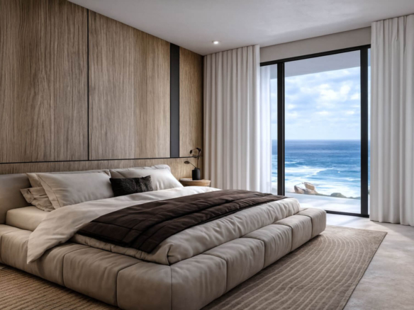 Condo Unit D-109 L’Aquila Residences Master Bedroom