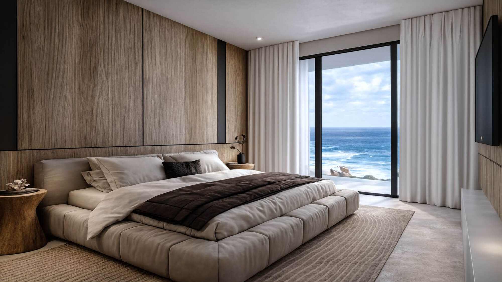 Condo Unit D-109 L’Aquila Residences Master Bedroom