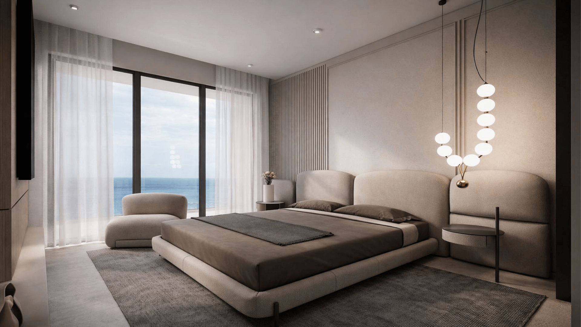 Condo Unit A-301 L’Aquila Residences bedroom