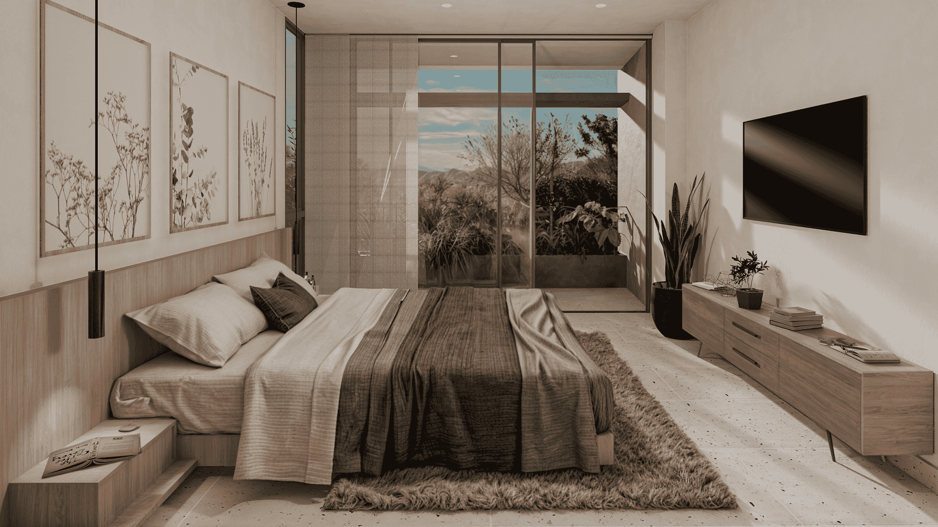 Condo Washington gardens master bedroom