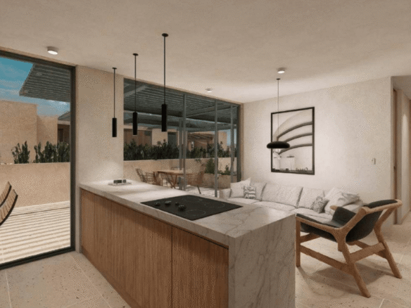 Condo Washington Gardens kitchen area