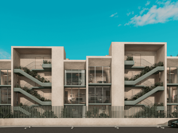 Condo Washington Gardens exterior front view