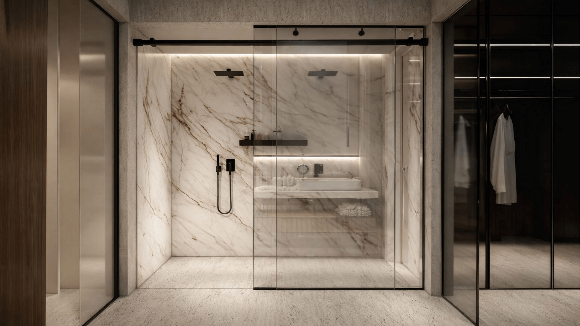 Condo D-311 L’Aquila Residences bath view