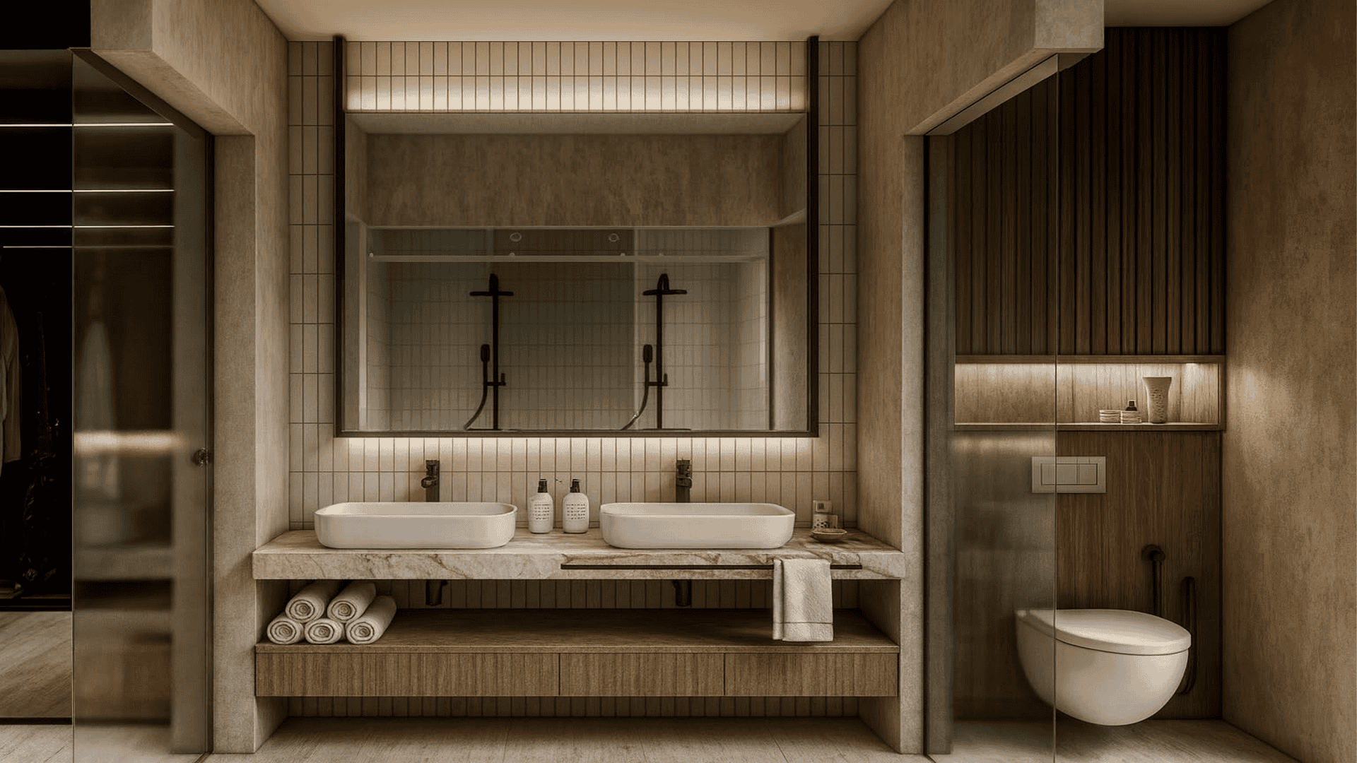 Condo LAquila residences bathroom area