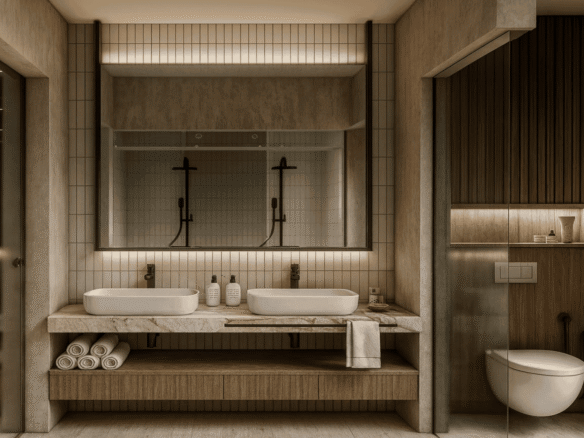 Condo LAquila Residences Bathroom area