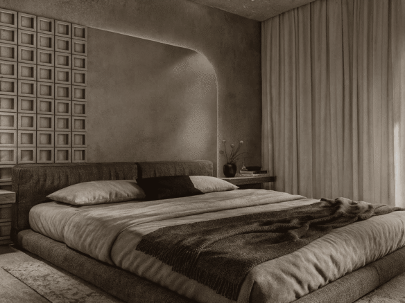 Condo LAquila Residences master bedroom