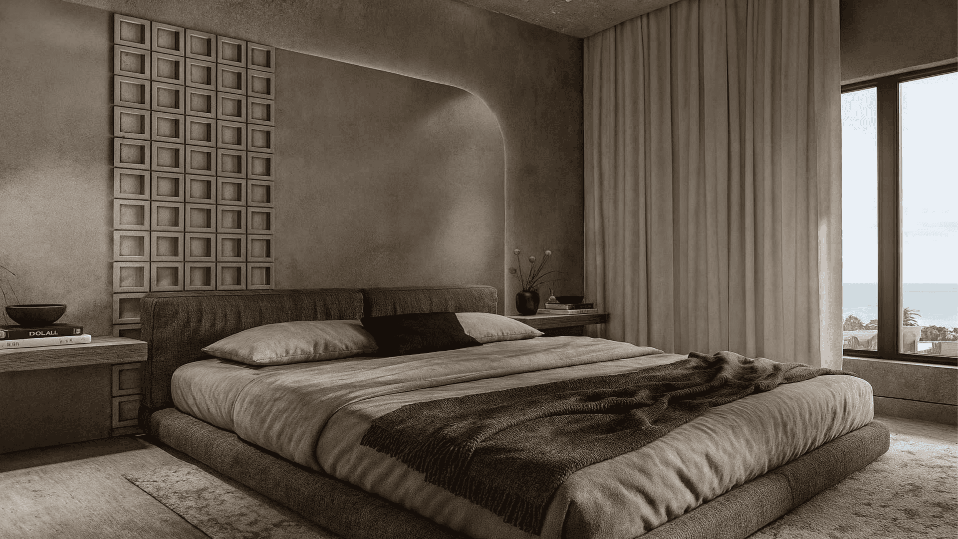 Condo LAquila Residences master bedroom